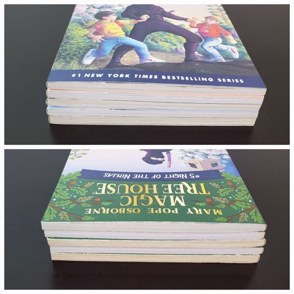 5 Magic Tree House Lot Paperback Books Mary Pope Osborne 5, 6, 7, 8, 28 - Picture 7 of 11